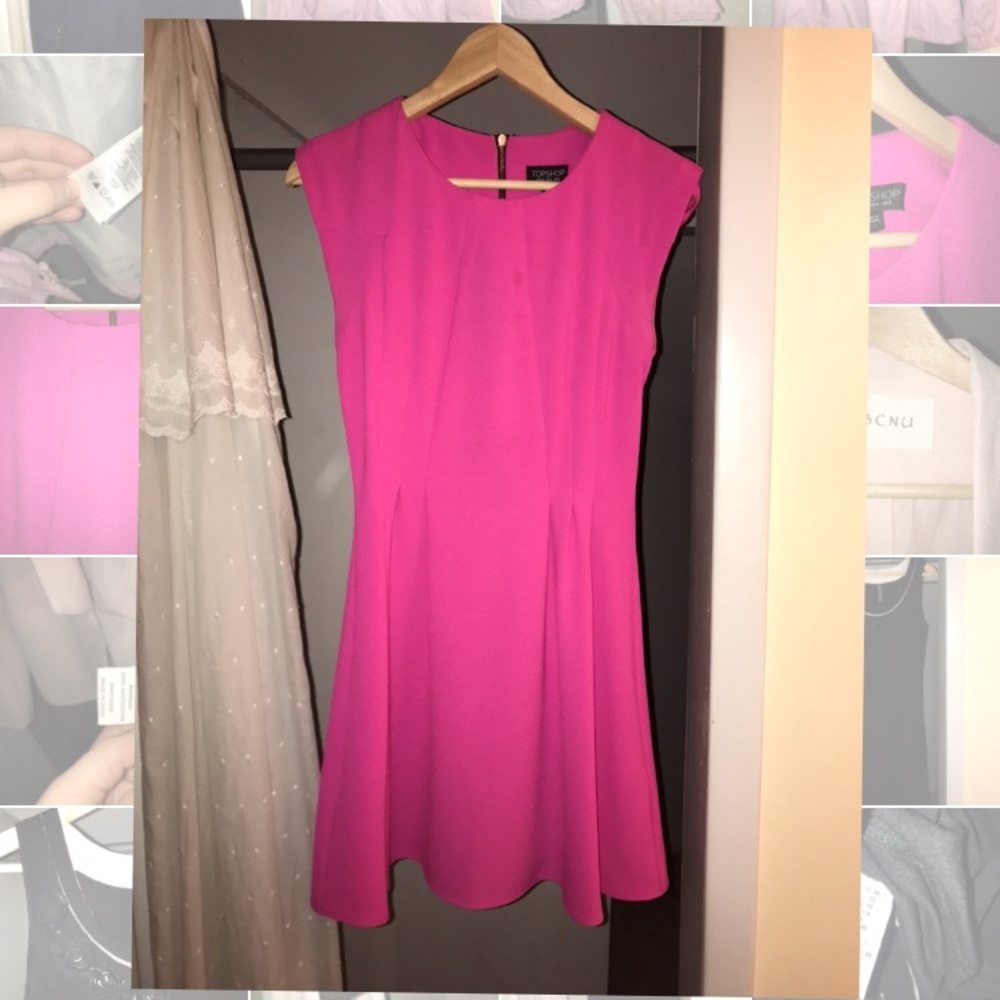 Top Shop Pink Dress